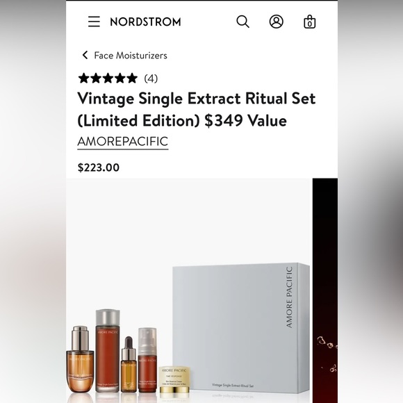 Amore Pacific Vintage Single Extract ritual Set sealed - Picture 2 of 10